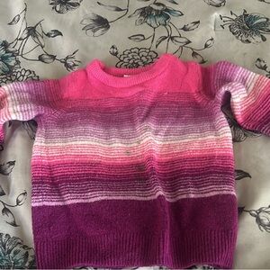 Old Navy Pink and Purple Kids Sweater